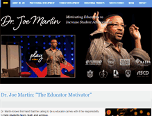 Tablet Screenshot of drjoemartin.com